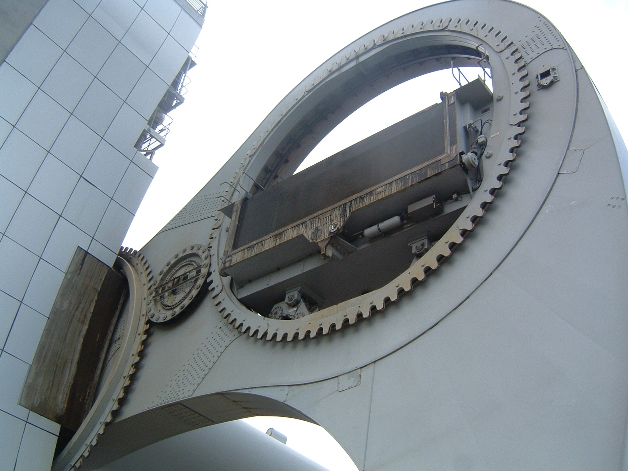 Falkirk Wheel - Roda de Falkirk - parte do mecanismo