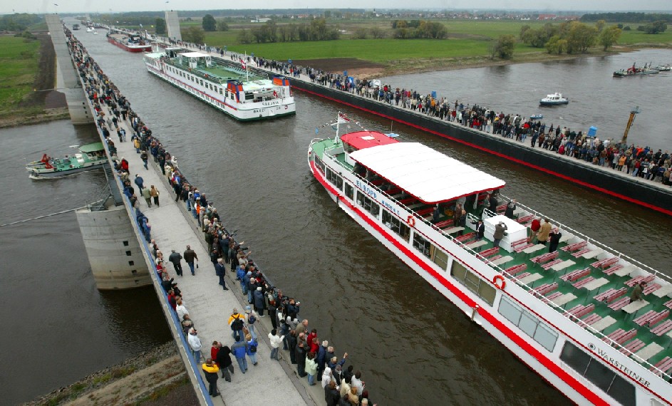 Cruzamento de rios, Alemanha