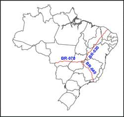 rodovias radiais do Brasil