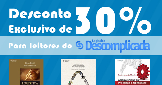desconto exclusivo da Cengage Learning para o Logística Descomplicada