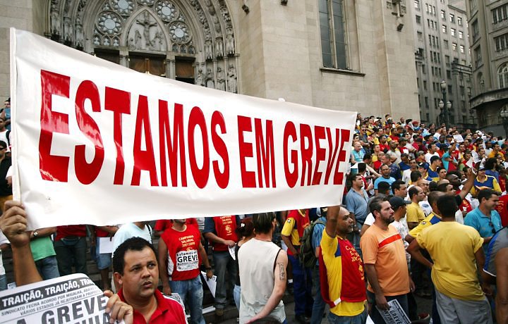 greve brasil: correios, bancos, universidades