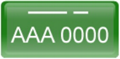 placa-branco-verde-teste